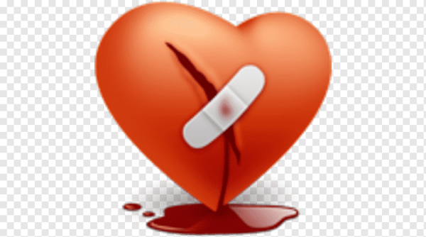 Разбитое сердце стикер