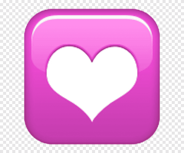 Сердечко смайлик айфон