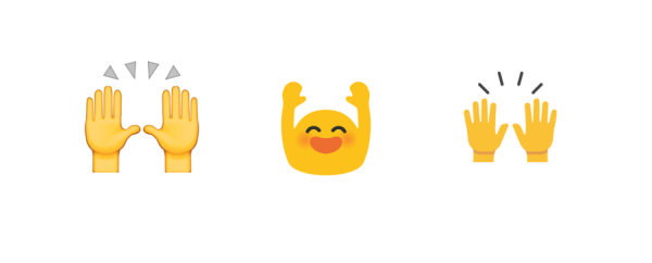 Смайлик с двумя руками