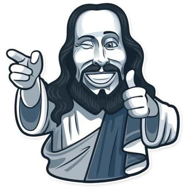 ХЕСУС Стикеры телеграмм