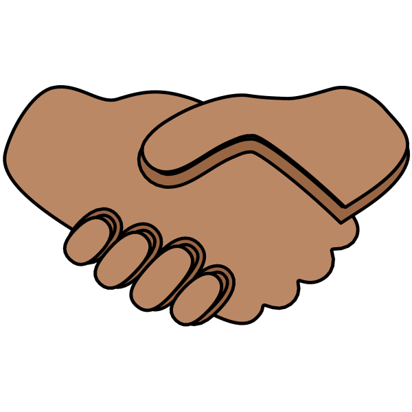 ЭМОДЖИ рукопожатие в хорошем качестве