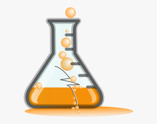 Колба без фона