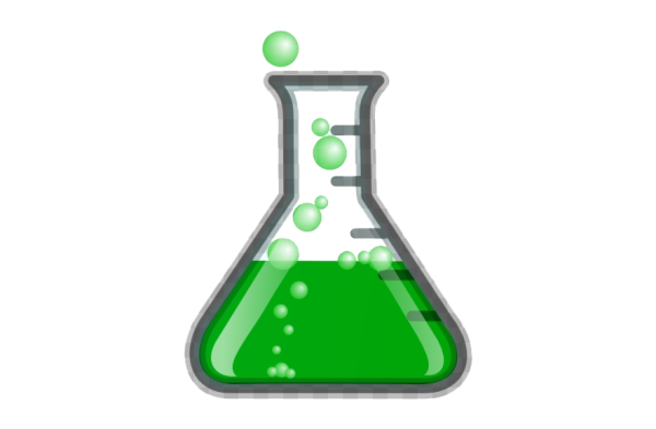 Зеленая колба