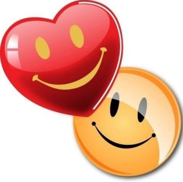 Красивые смайлы сердечки