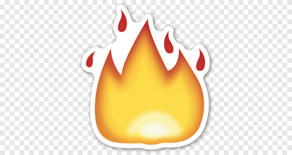 Emoji iphone огонь