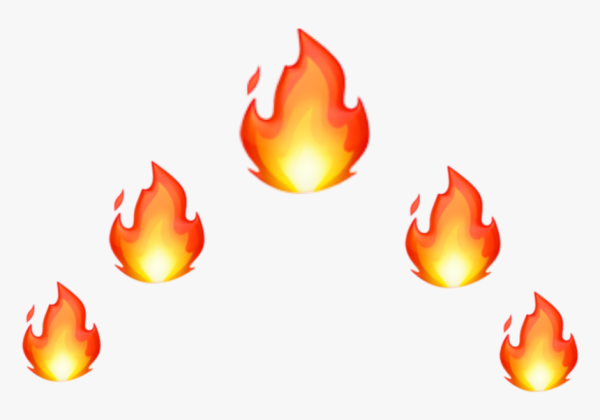 Смайлик огонь