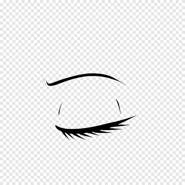 Закрытый глаз для фотошопа