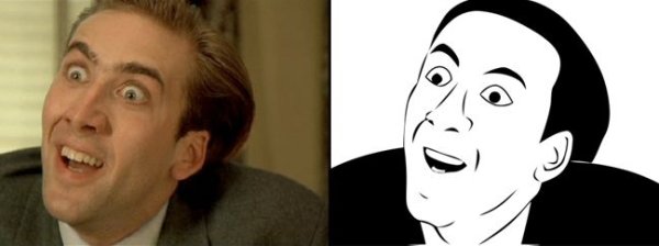 Николас Кейдж да ладно