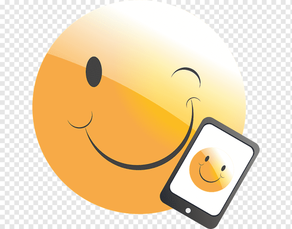 Смайлик сотовый телефон
