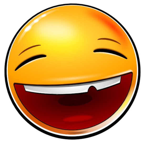 Стикер смех