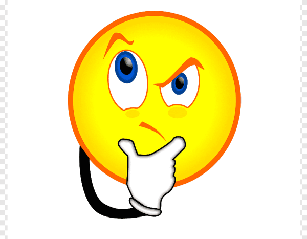 Смайлик с вопросительным знаком