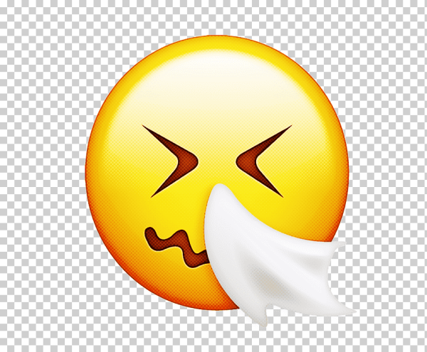 Эмодзи чихает