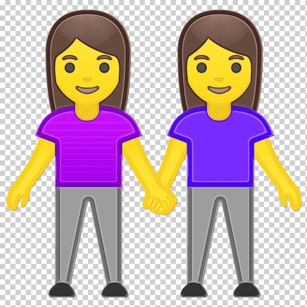 Емоджи женщина и мужчина