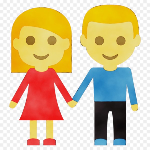 Смайл мальчик и девочка