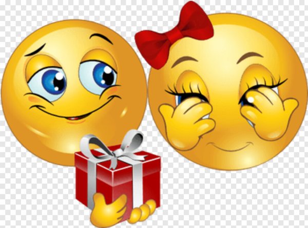 Влюбленные смайлы