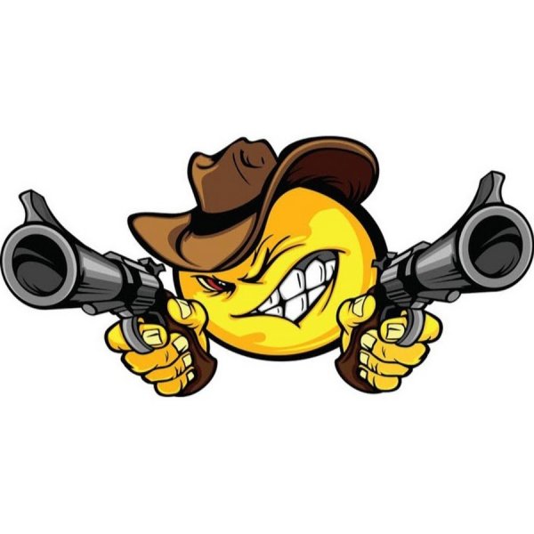 Смайлик пушка