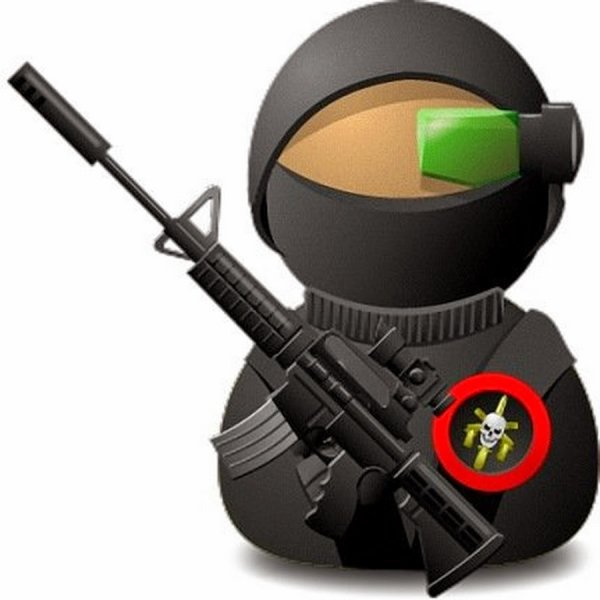 Смайлик с оружием