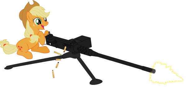 Пони с пистолетом