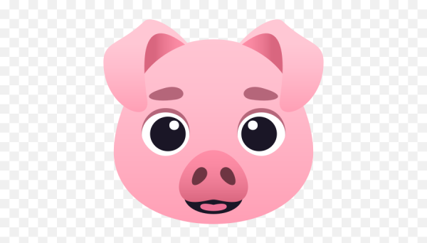 Смайлик свинья