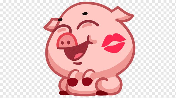 Смайлик свинья