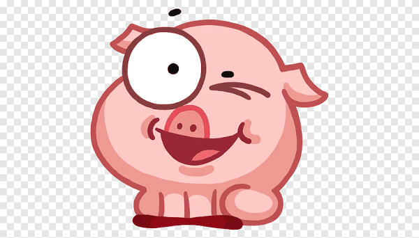 Стикеры хрюшки