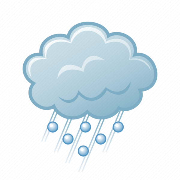 Облака с градом