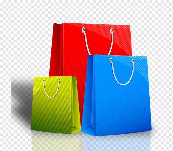 Пакеты с покупками