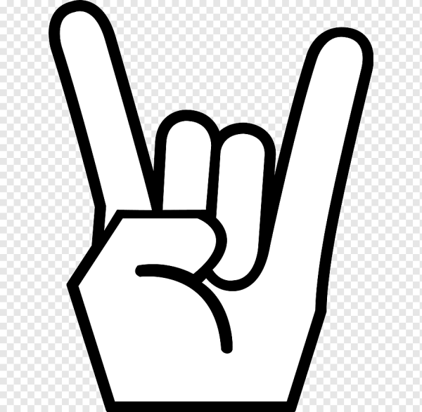 Коза руками жест