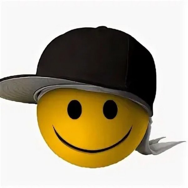 Смайлик в кепке