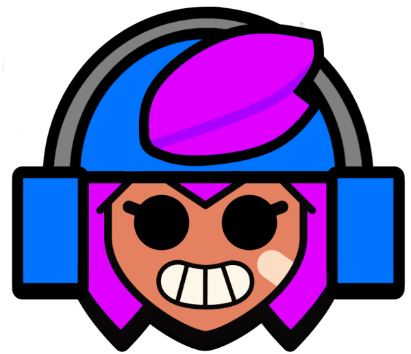 Значок Шелли из Brawl Stars