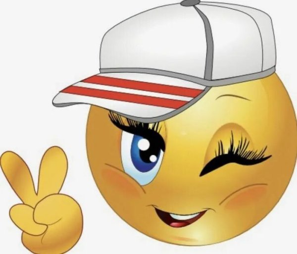 Смайлик девочка