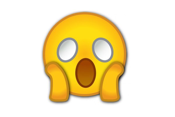 Смайлик удивления айфон