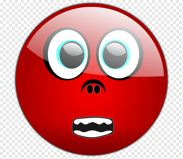 Смайл с большими глазами