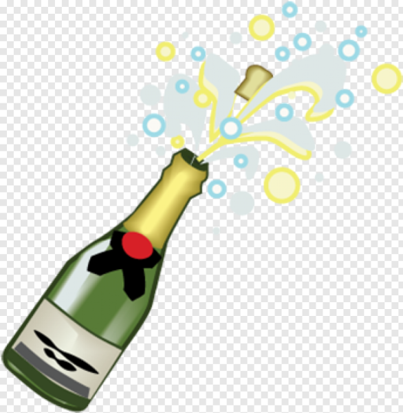Смайлик шампанское