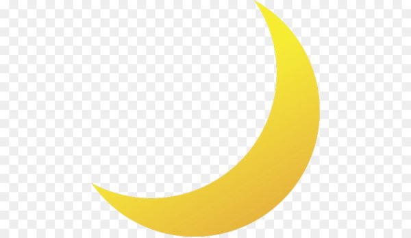 Месяц без фона