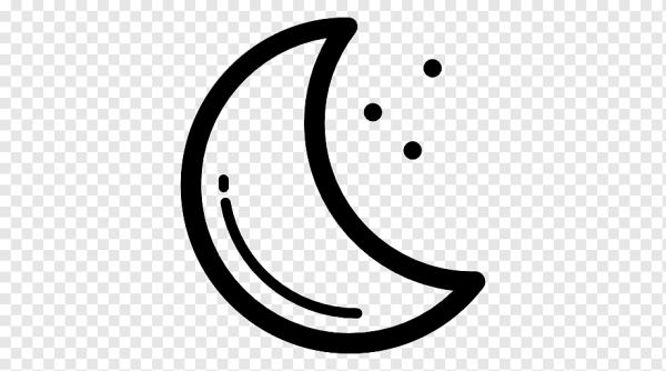 Буква с в форме Луны