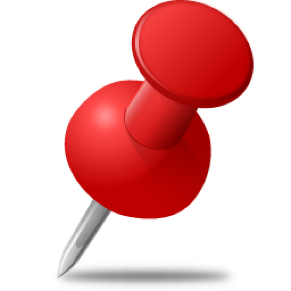 Значок канцелярской кнопки