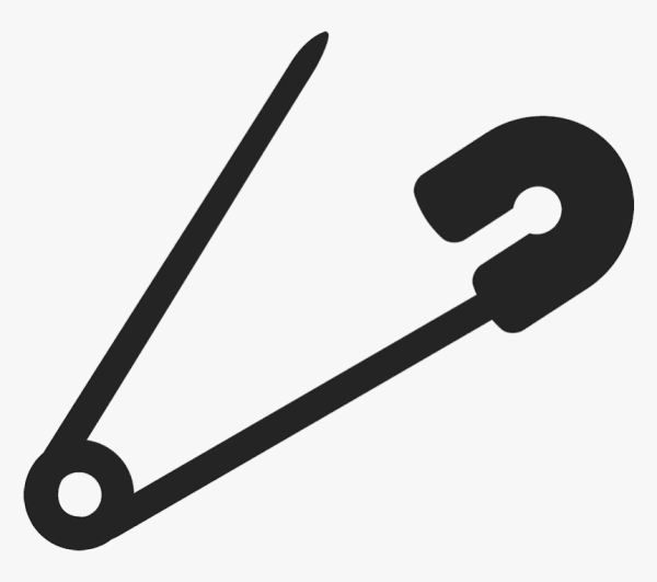 Булавка без фона