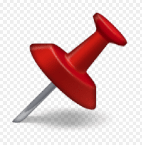 Стикер кнопка канцелярская