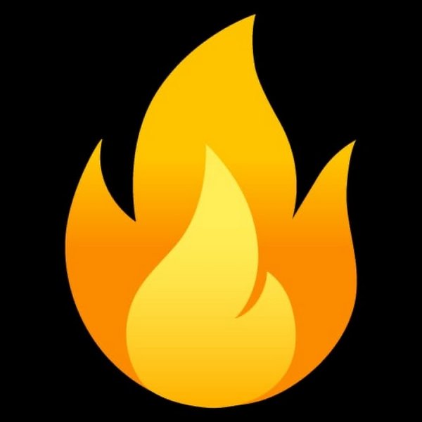 Смайлик огонек