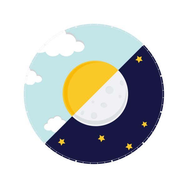 Пиктограмма день ночь