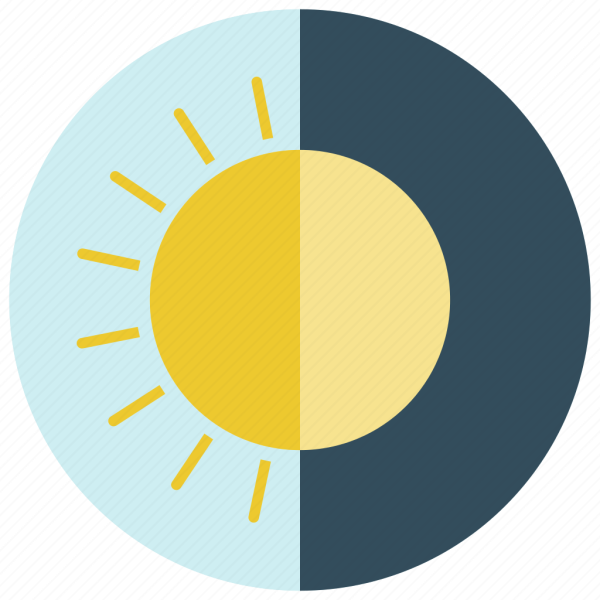 Пиктограмма день ночь