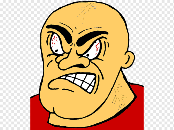 Стикер злость