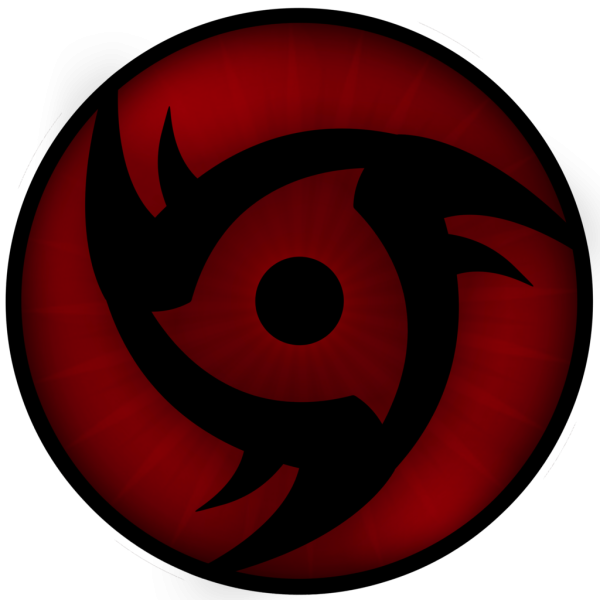 Мангекью Шаринган Наруто с глазом