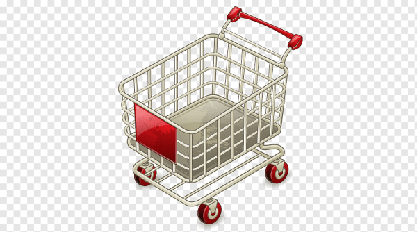 Нарисовать тележку для продуктов