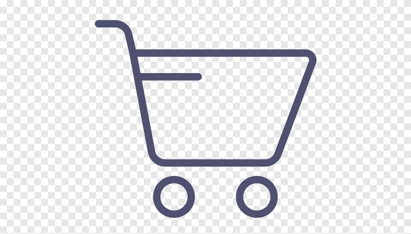Пиктограмма тележка супермаркет
