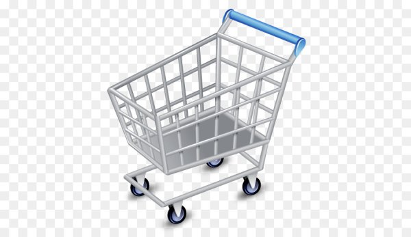 Пустая продуктовая тележка