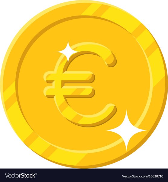 Монета рубль вектор