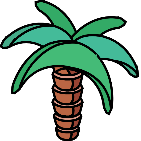 Смайлики ВК пальмы