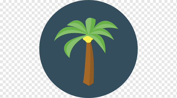 Пальма в кружочке